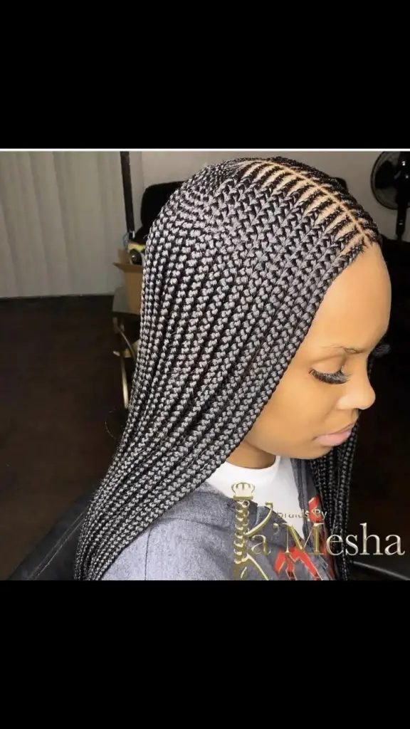 tresses stylées, tresses africaines, tresses tendances, box braids, nattes collées,