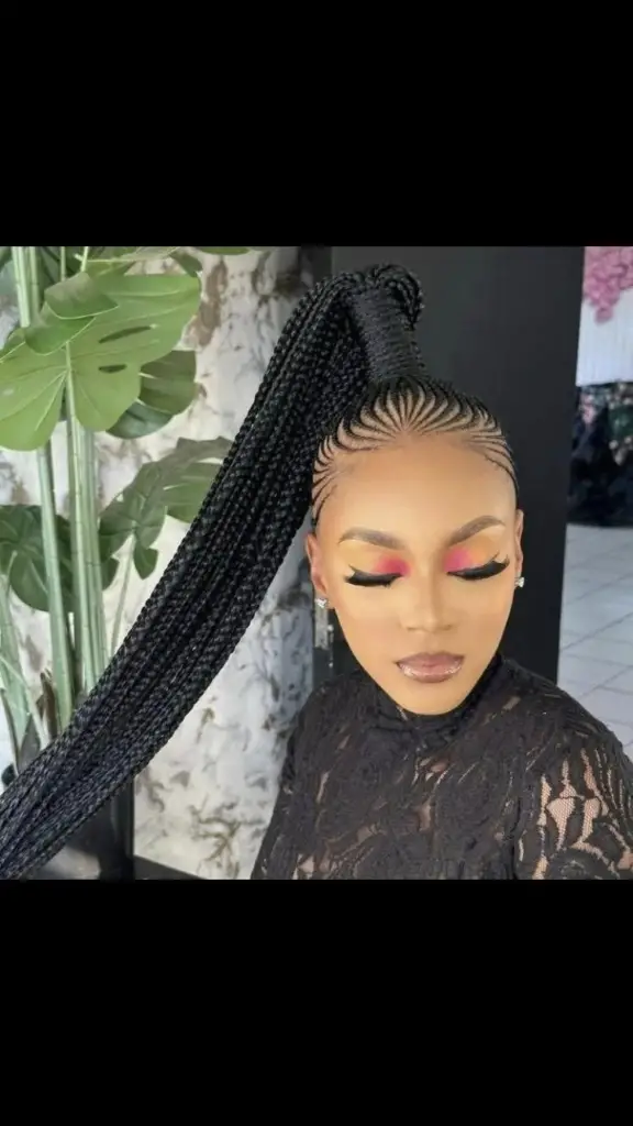 tresses stylées, tresses africaines, tresses tendances, box braids, nattes collées,