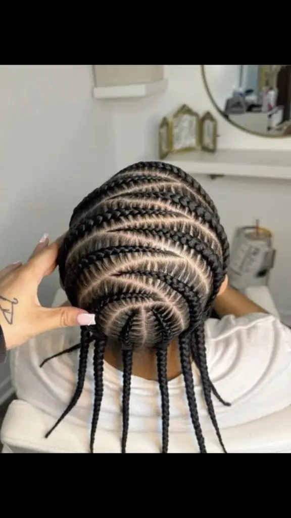 tresses stylées, tresses africaines, tresses tendances, box braids, nattes collées,