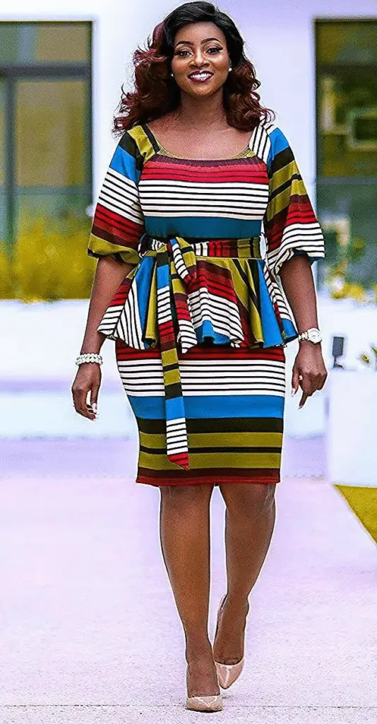 tenues africaines stylées