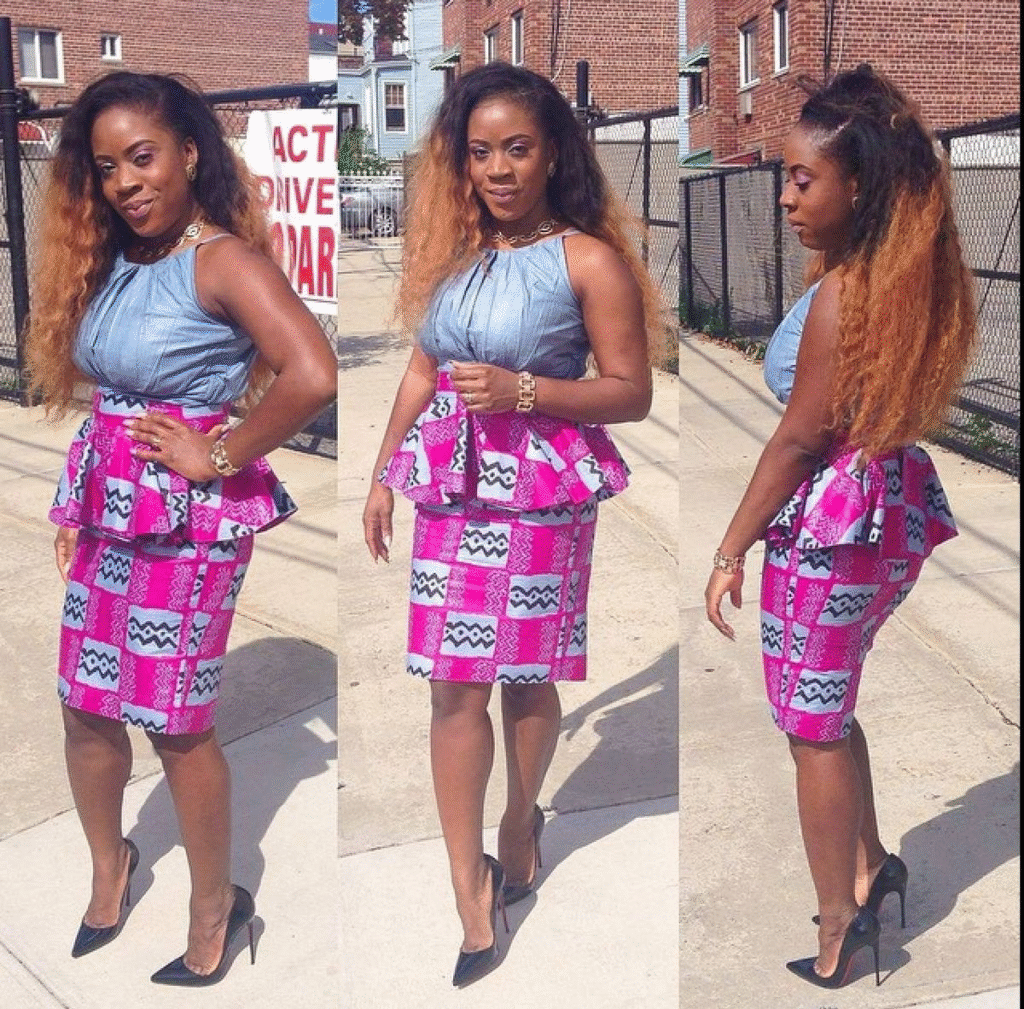 tenues africaines stylées